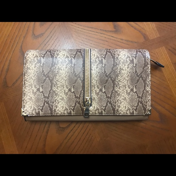 Clutch/satchel snake skin bag - Picture 2 of 5